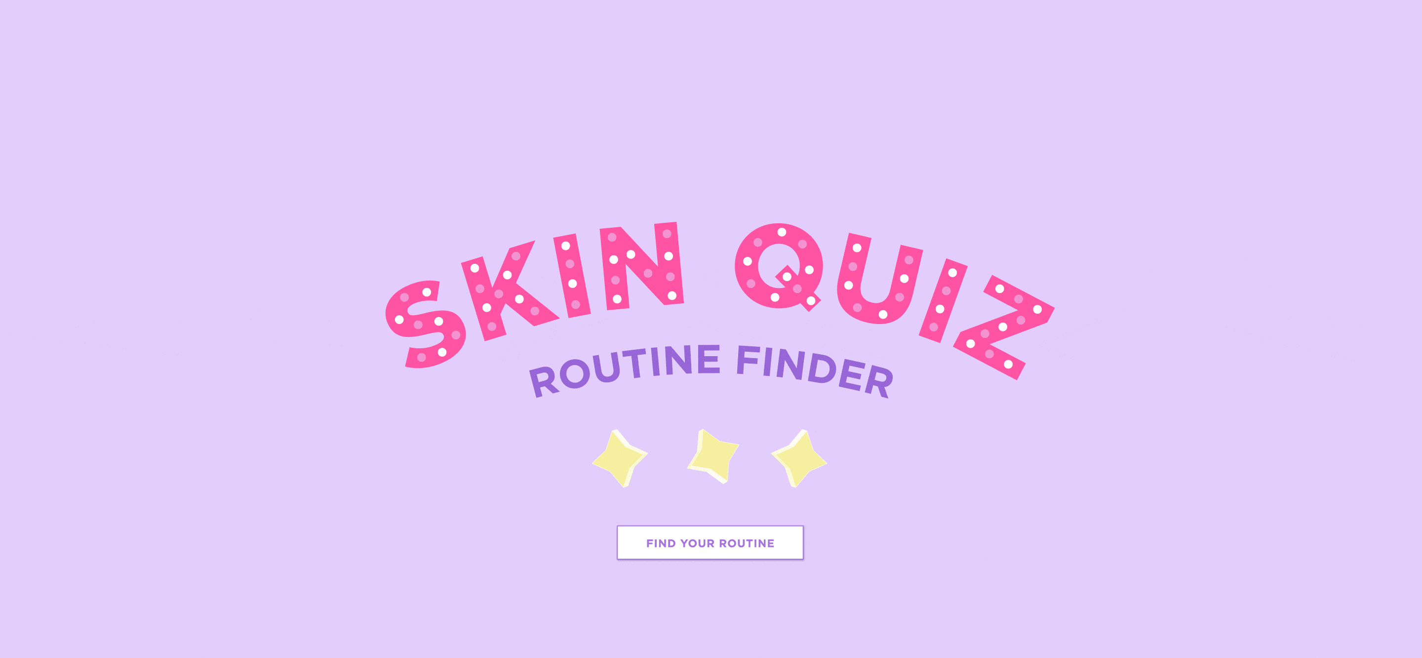 Bondi Sands Skin Quiz Banner GIF
